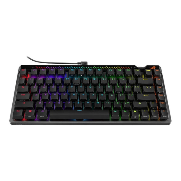 Teclado - Gaming - ASUS - ROG - Falchion - Ace - 75 - HE - Hall - Effect - Magnético - Cableado - USB - RGB - HFX - V2 - V2X - Rapid - Trigger - 8000Hz - FALA75HEBABS - Negro