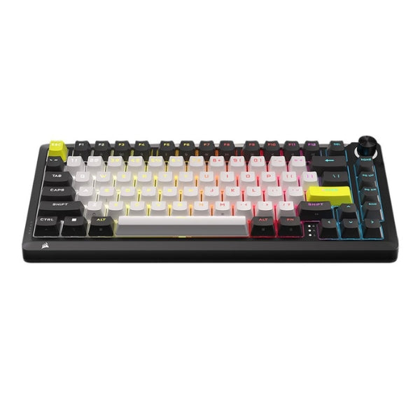 Teclado - Gaming - Corsair - MAKR - PRO - 75 - Hall - Effect - Magnético - Cableado - USB - RGB - MGX - Switch - 81 - Teclas - CH-91CE21G-NA - Negro - Blanco