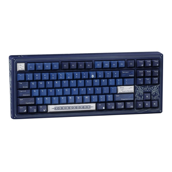 Teclado mecánico gaming Drop CSTM80 Harry Potter Ravenclaw TKL RGB con switches Gateron Yellow - MDX-38218-4 - Azul