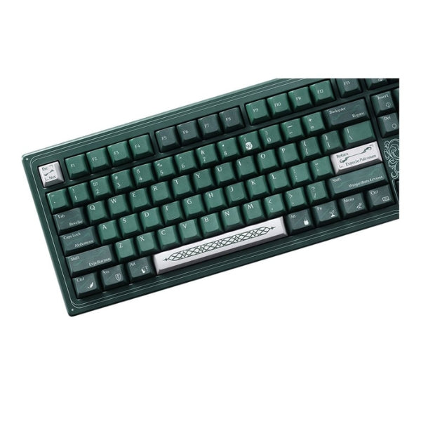 Teclado - Gaming - Drop - Harry - Potter - CSTM80 - Slytherin - Mecánico - TKL - RGB - 88 - Teclas - MDX-38218-2 - Verde