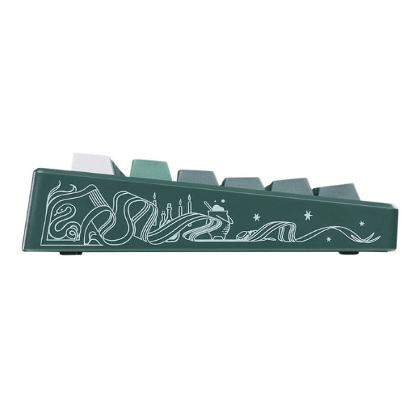 Teclado - Gaming - Drop - Harry - Potter - CSTM80 - Slytherin - Mecánico - TKL - RGB - 88 - Teclas - MDX-38218-2 - Verde