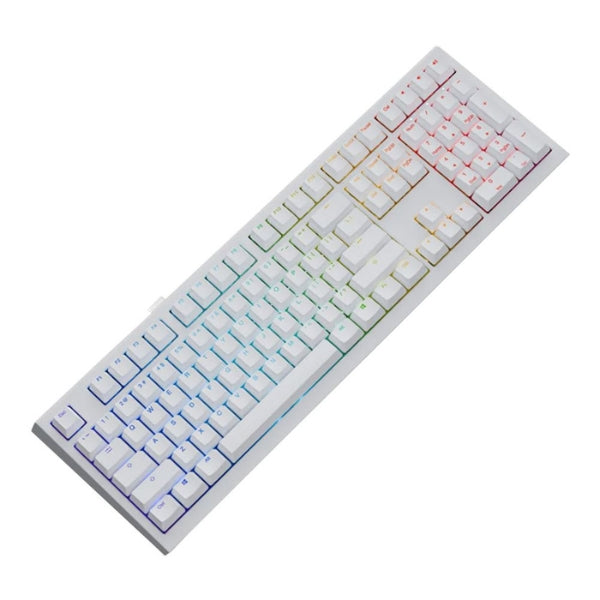 Teclado - Gaming - Ducky - One X - Wireless - Magnetic - Cableado - Bluetooth - RGB - con - Switches - Ducky - Inductive - Linear - DAUSPDOECL2WW1 - Blanco
