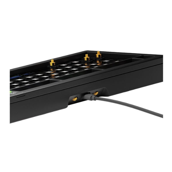 Teclado - Gaming - Glorious - GMMK - 3 - 75% - Barebones - Mecánico - Cableado - USB - RGB - Hot - Swappable - Knob - Modular - 81 - Teclas - GMMK3-75-BB-W-B - Negro