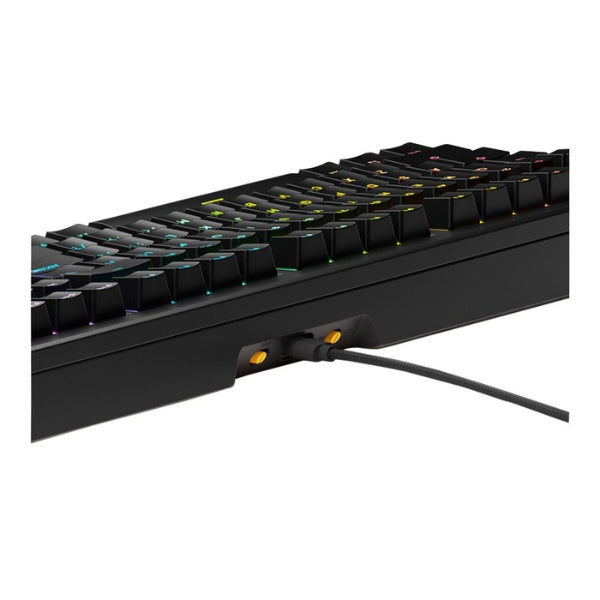 Teclado - Gaming - Glorious - GMMK - 3 - HE - 100% - Cableado - RGB - Hot-Swap - con - Switches - Hall - Effect - Fox - Linear - MK3100PBHEWBLK - Negro