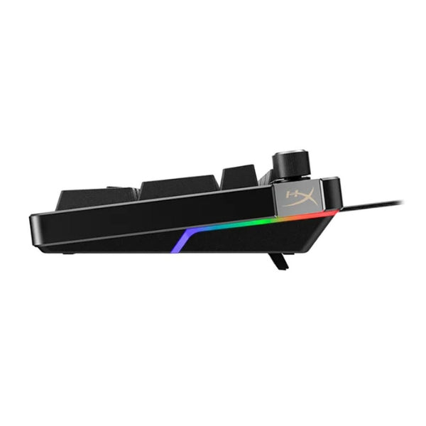 Teclado - Gaming - HyperX - Alloy - Rise - Full - Size - Cableado - RGB - Hot-Swap - con - Switches - HyperX - Red - Linear - 7G7A3AA#ABA - Negro