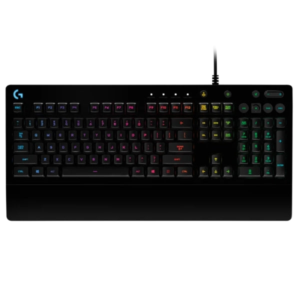 Teclado Gaming Logitech G213 RGB - Switches Mech-Dome - USB 2.0 - Español - Negro - 920-008084