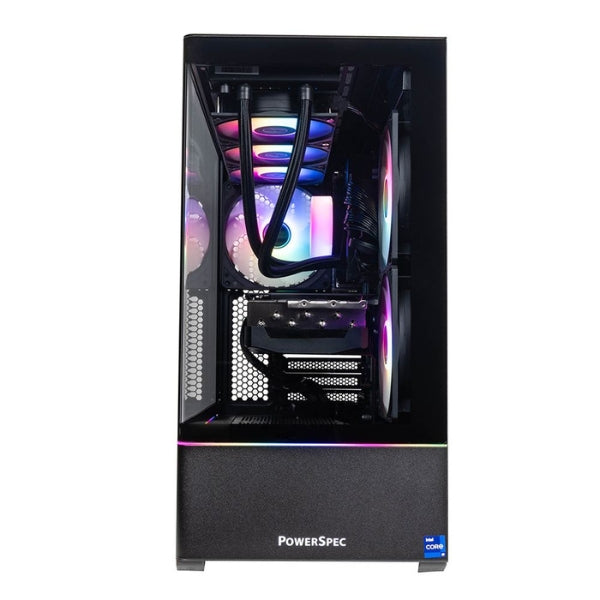 Teclado - Gaming - PowerSpec - G484 - Intel Core i9-14900KF - NVIDIA GeForce RTX 5080 - 64GB DDR5 - 2TB SSD - Windows 11 Home - CG237 - 1000W - Negro