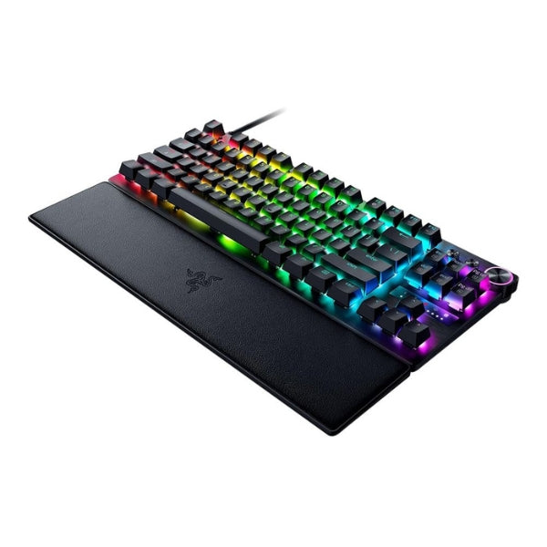 Teclado Gaming Razer Huntsman V3 Pro TKL 8K - Mecánico - RGB - USB - Negro