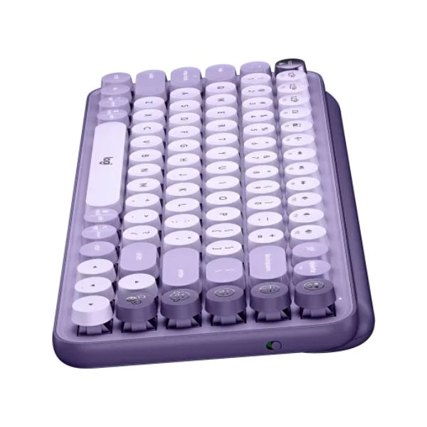 Teclado-Logitech-Pop-Keys-Bluetooth-Violeta-lateral2