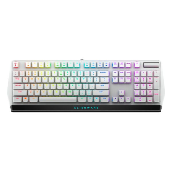 Teclado Mecánico Alienware AW510K Full-size CHERRY MX Low Profile Red Switch - RGB - Lunar Light