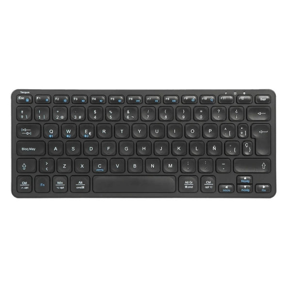Teclado - Targus AK867ES - Bluetooth 5.1 - Multidispositivo - Español - Antimicrobial - Negro-front