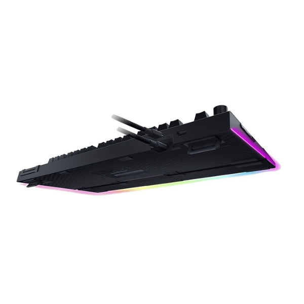 Teclado mecánico gamer Razer BlackWidow V4 Pro cableado RGB Black switches Yellow Linear - RZ03-04681900-R