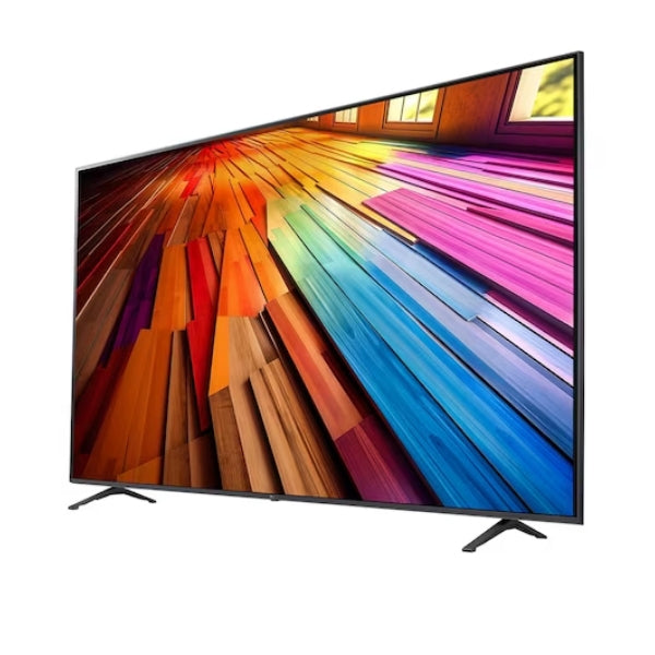 Televisor LG 86UT8050PSB - 86 UHD 4K - Smart TV - HDR10 Pro - Procesador Alpha 5 AI 4K Gen7 - webOS 24