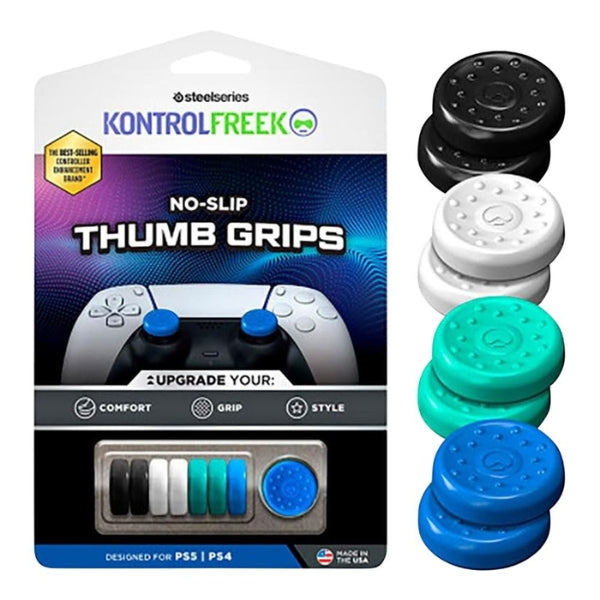Thumb - Grips - Gaming - KontrolFreek - No-Slip - PlayStation - PS4 - PS5 - 8-Pack - Rubber - Grip - 1020-PS5