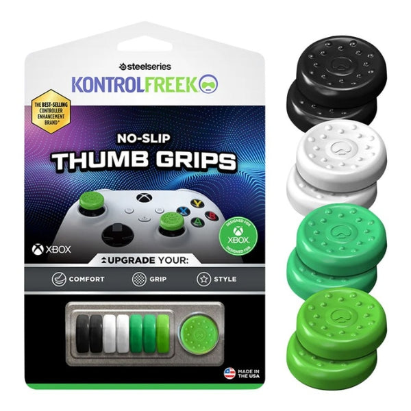 Thumb - Grips - Gaming - KontrolFreek - No-Slip - Xbox - One - Xbox - Series - X - Xbox - Series - S - 8-Pack - Rubber - Grip - 1020-XBX - Multicolor