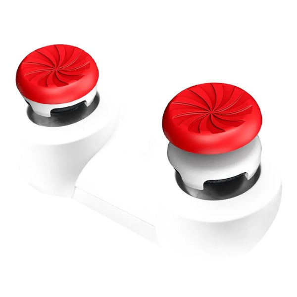 Thumbsticks - Gaming - KontrolFreek - FPS - Freek - Inferno - PlayStation - 4 - PlayStation - 5 - High - Rise - Mid - Rise - 6150-PS5 - Rojo - Blanco