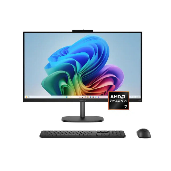 Todo-en-uno-HP-OmniStudio-27-AMD-Ryzen-AI-7-445-(4,6-GHz)-16-GB-DDR5-1-TB-NVMe-M,2-AMD-Radeon-840M-90-W-Win-11-Home-Jet-Black