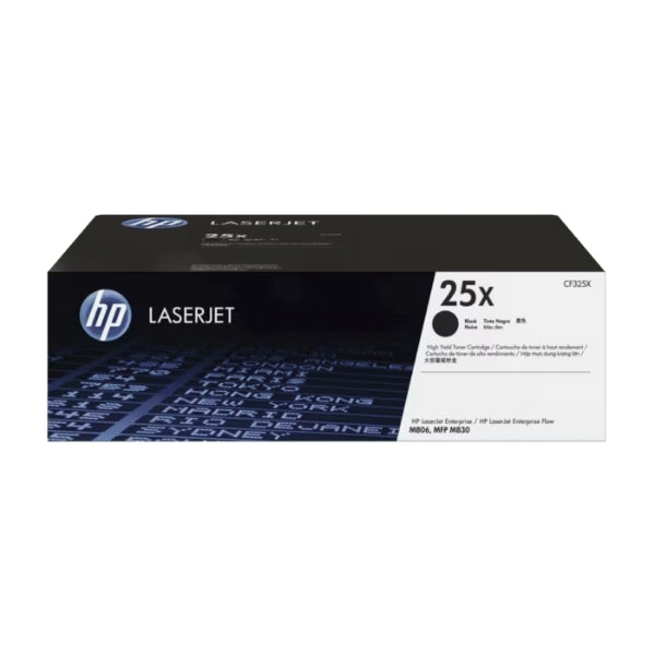 Tóner - HP - 25X - Negro - LaserJet - 34.500 Páginas - CF325X - Compatible M806x+ - M830z - Vista