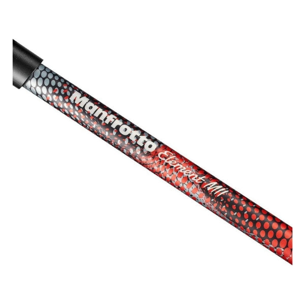 Trípode Manfrotto Element MII - Aluminio - 4 Secciones - Cabeza de Bola - Rojo