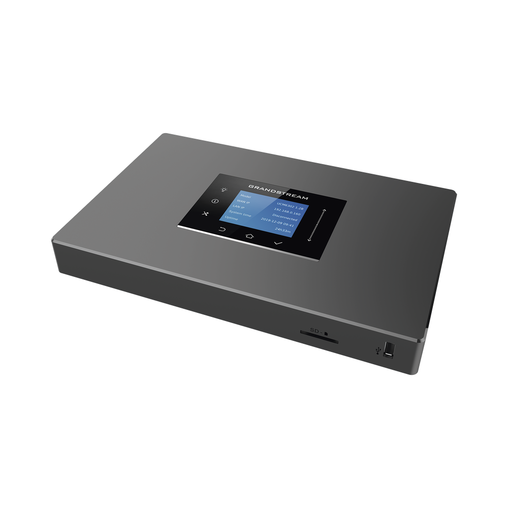 Central Telefónica IP Grandstream UCM-6301 500 Usuarios 75 Llamadas Simultáneas