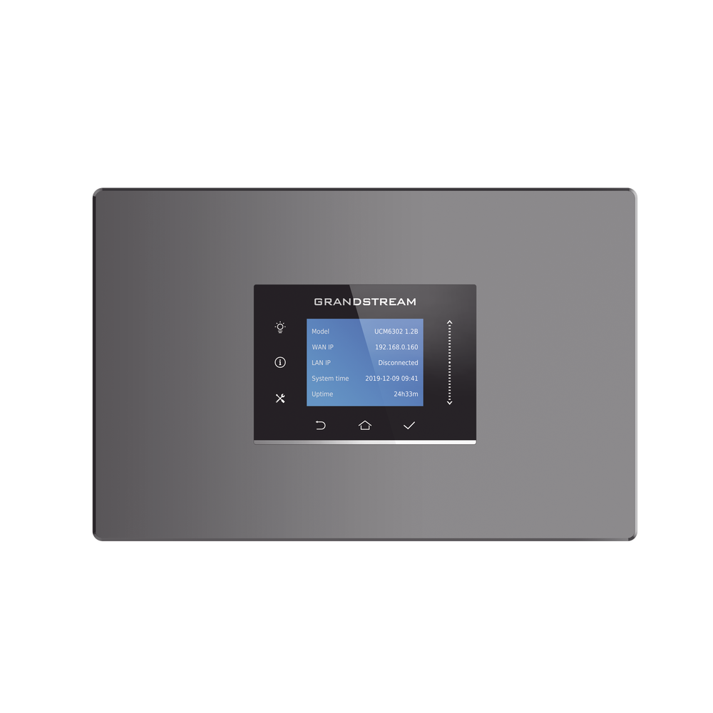 Central Telefónica IP Grandstream UCM6302 1000 Usuarios 150 Llamadas Simultáneas