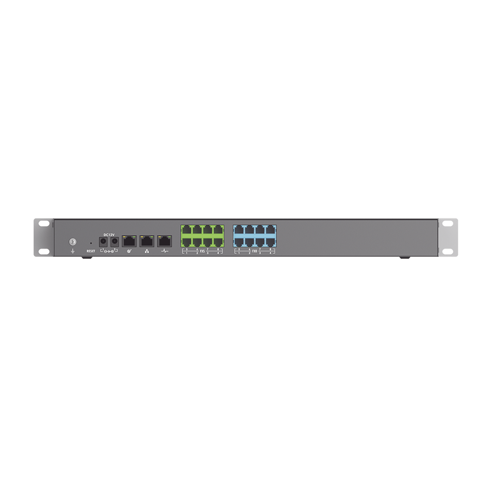 Central Telefónica IP Grandstream UCM6308A 1500 Usuarios 200 Llamadas Simultáneas