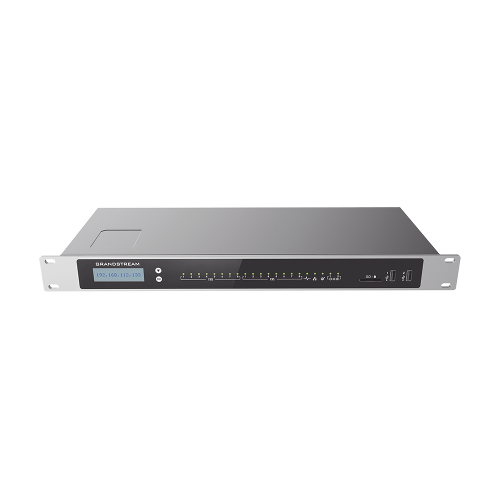 Central Telefónica IP Grandstream UCM6308A 1500 Usuarios 200 Llamadas Simultáneas