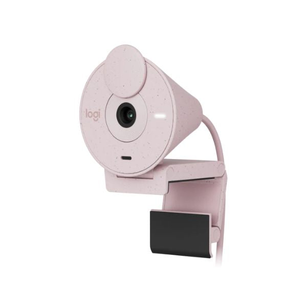 Webcam-Logitech-Brio-300-rosa-diagonal2