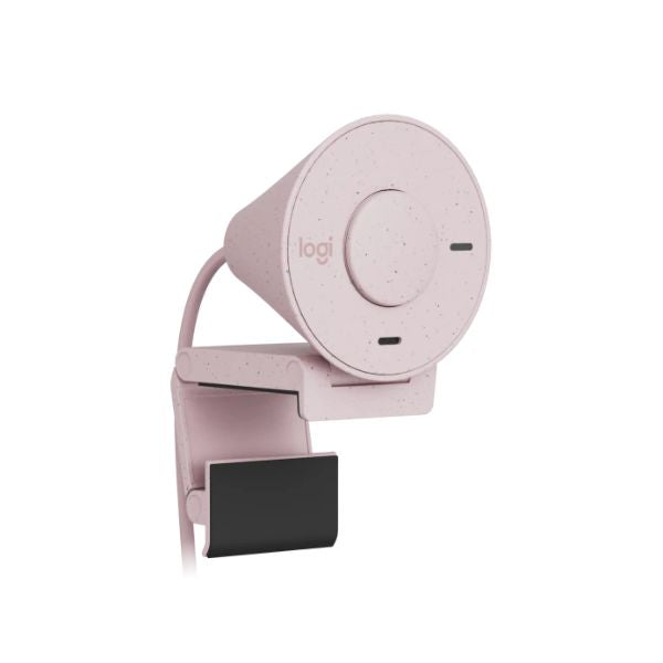 Webcam-Logitech-Brio-300-rosa-diagonal3