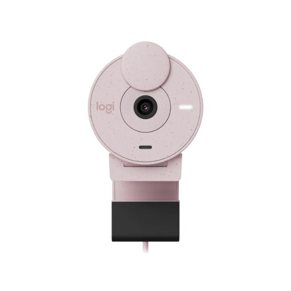 Webcam-Logitech-Brio-300-rosa-front