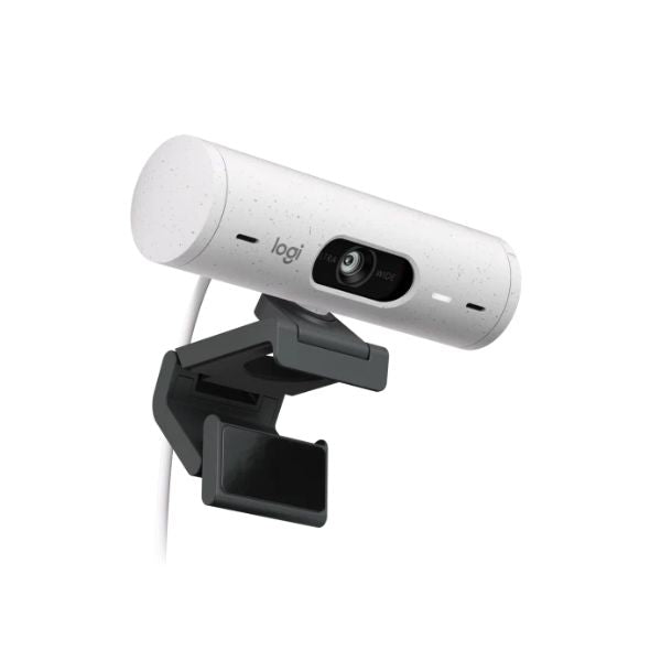 Webcam-Logitech-Brio-500-blanco-diagonal