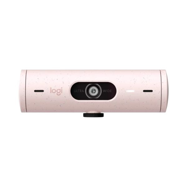 Webcam-Logitech-Brio-500-rosado-front2