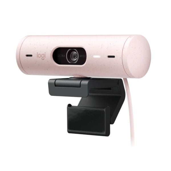 Webcam-Logitech-Brio-500-rosado-portada