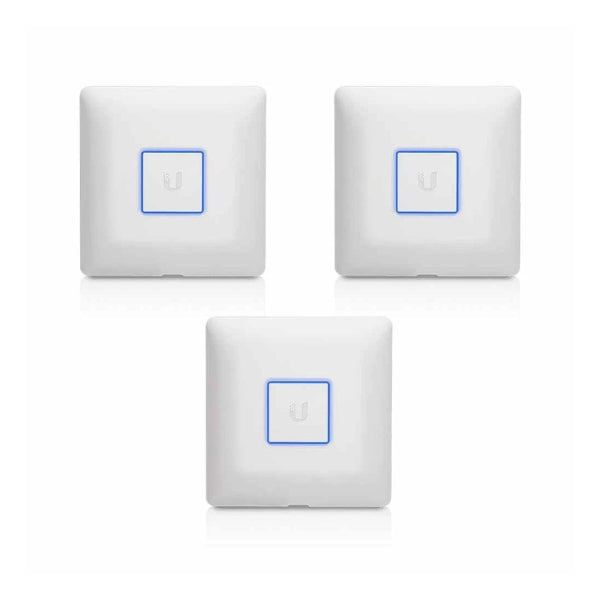 WiFi-Ubiquiti-UniFi-AP-AC-3-pack,-UAP-AC-3-Pack,-Punto-de-acceso-Dual-Band-PoE+