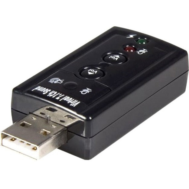 Accesorio de Audio StarTech.com StarTech Virtual 7.1 USB Stereo Audio Adapter External Sound Card - vista 1