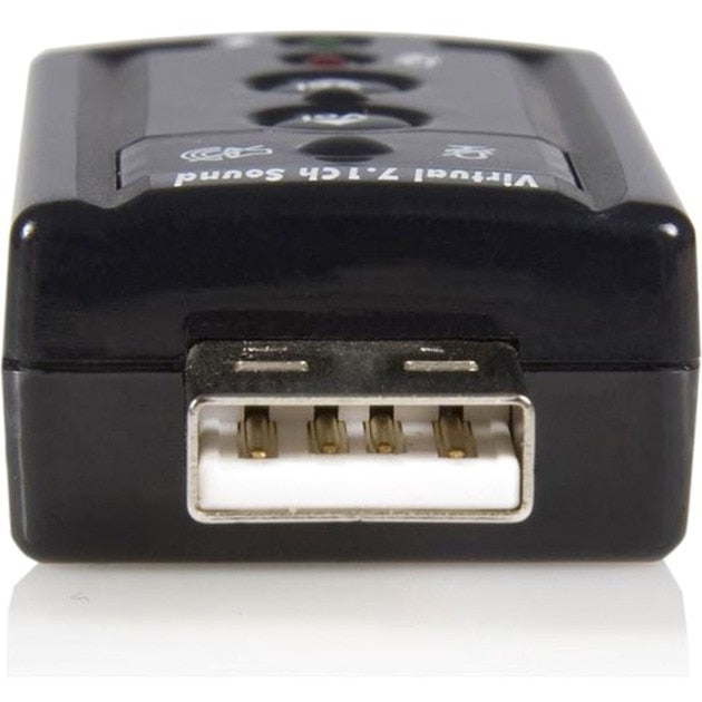 Accesorio de Audio StarTech.com StarTech Virtual 7.1 USB Stereo Audio Adapter External Sound Card - vista 2