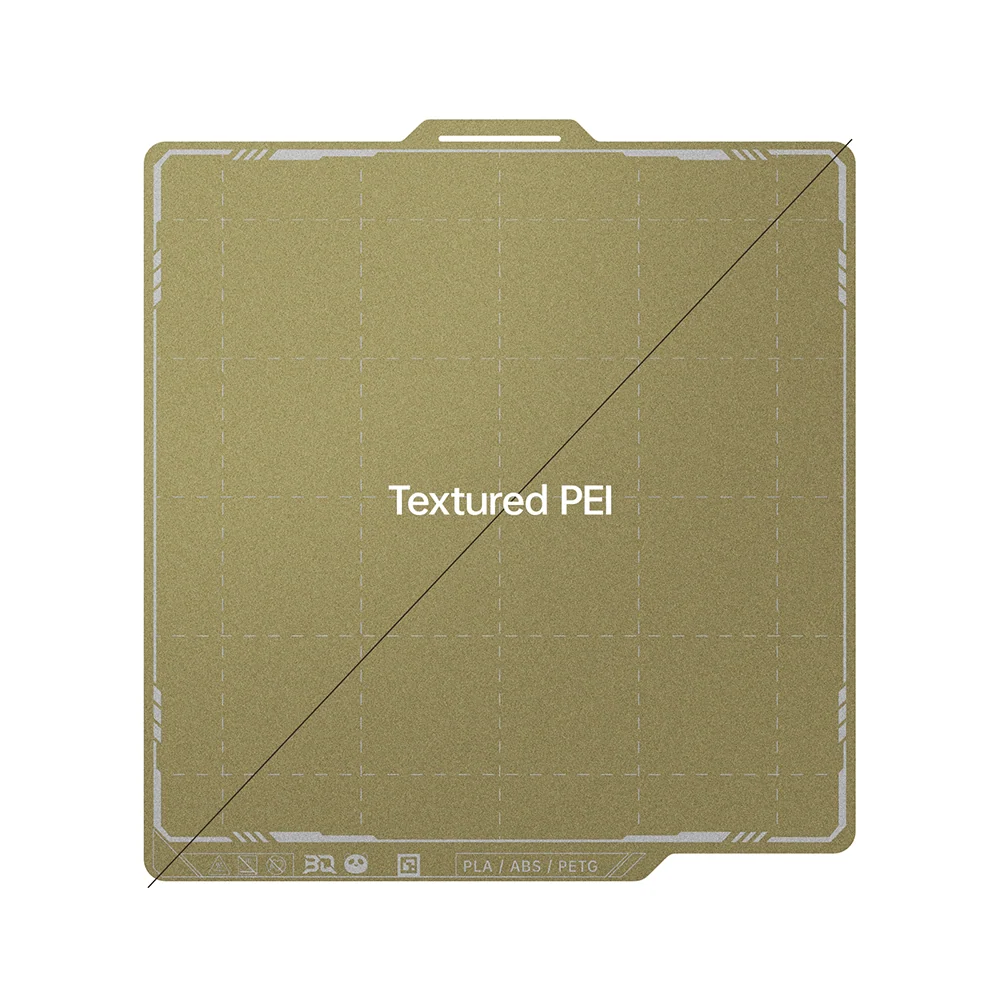 Accesorio Impresora 3D BIGTREETECH Panda Build Plate Dual-side Textured PEI Grid for — vista frontal
