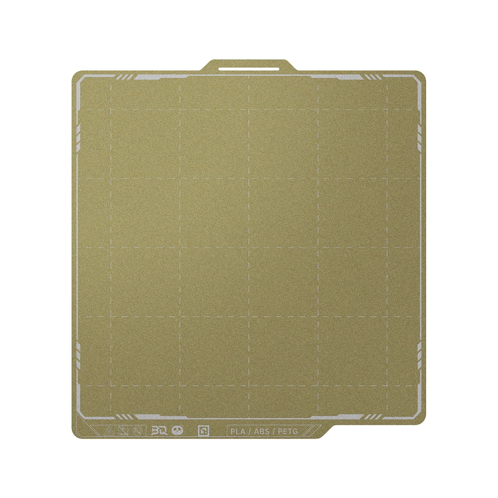 Accesorio Impresora 3D BIGTREETECH Panda Build Plate Dual-side Textured PEI Grid for — vista posterior