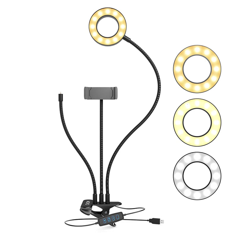 Accesorio Movo VGC-3 Selfie Ring Light Kit - vista 1
