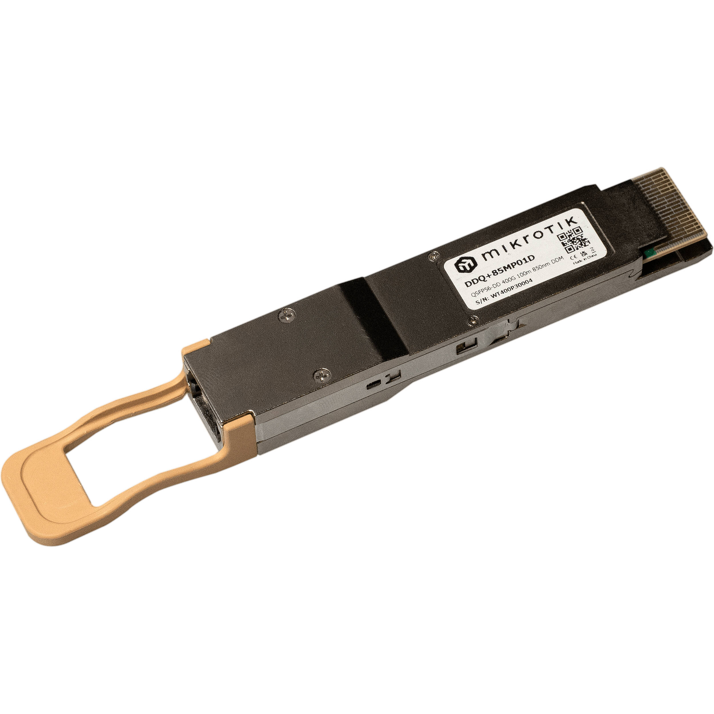Accesorios de Redes MikroTik DDQ+85MP01D 400G QSFP-DD Transceiver Module - vista principal