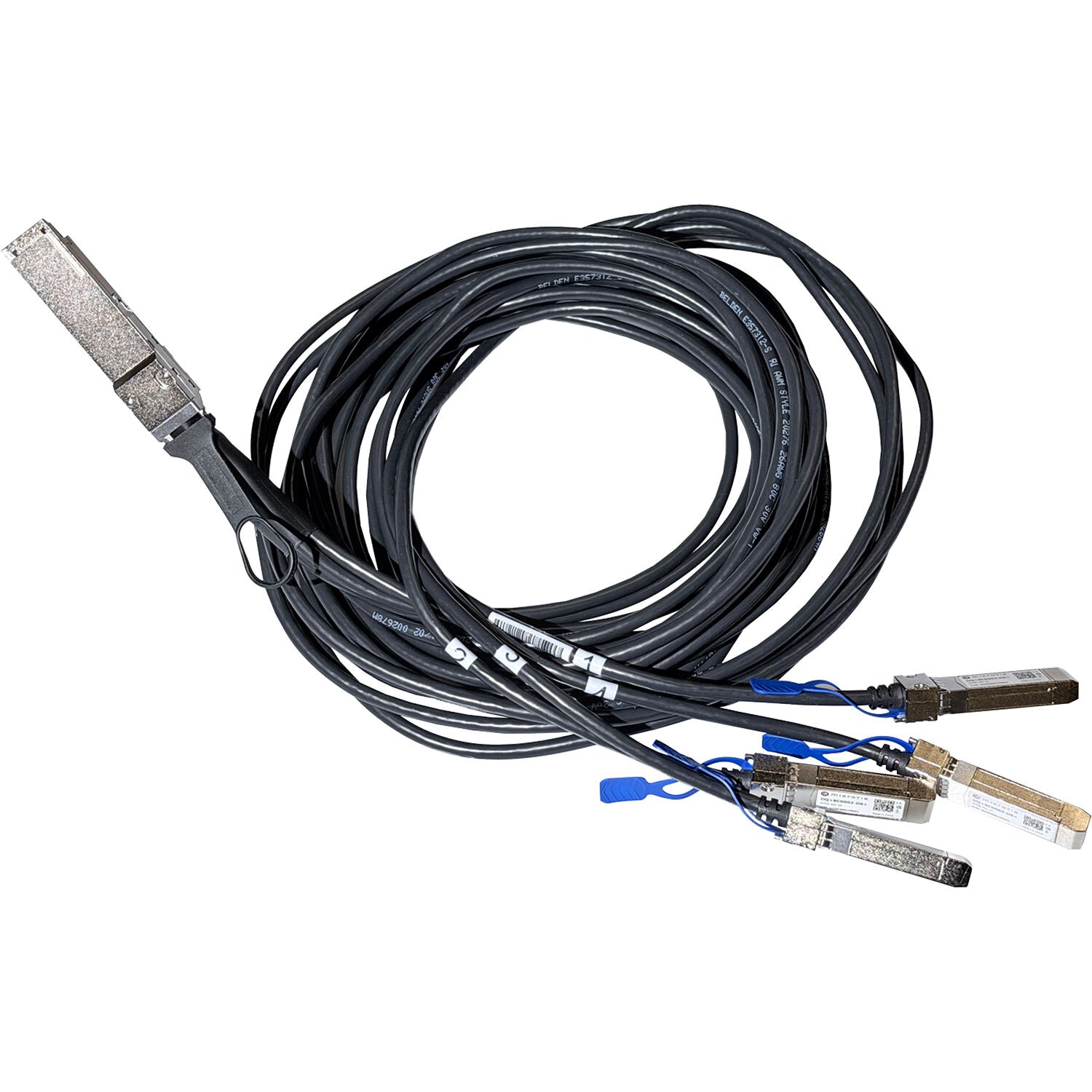 Accesorios de Redes MikroTik DQ+BC0003-DS+ 200G QSFP56 To Four 50G QSFP56 Breakout Cable (9.8') - vista principal
