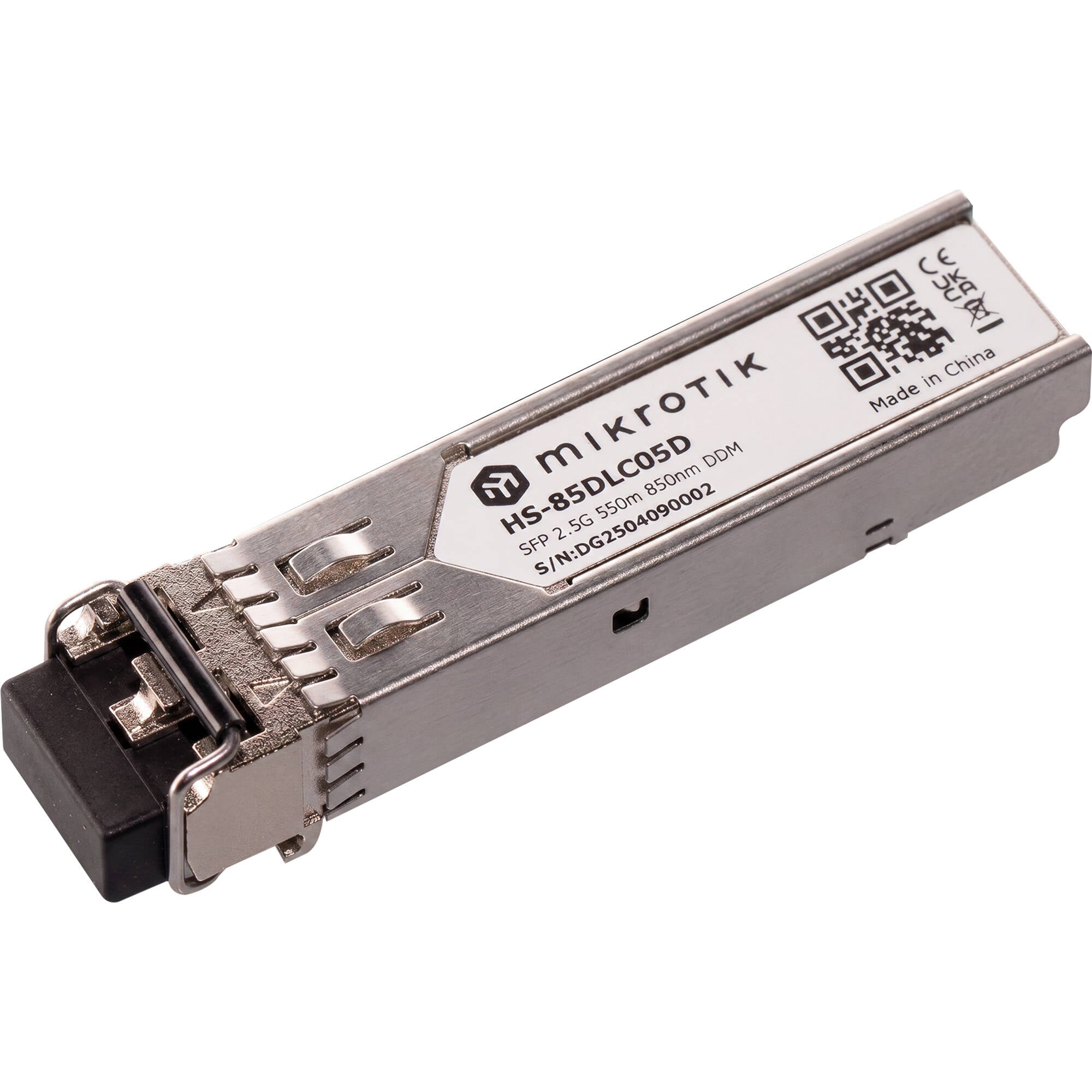 Accesorios de Redes MikroTik HS-85DLC05D 2.5G Multi-Mode SFP Transceiver - vista principal