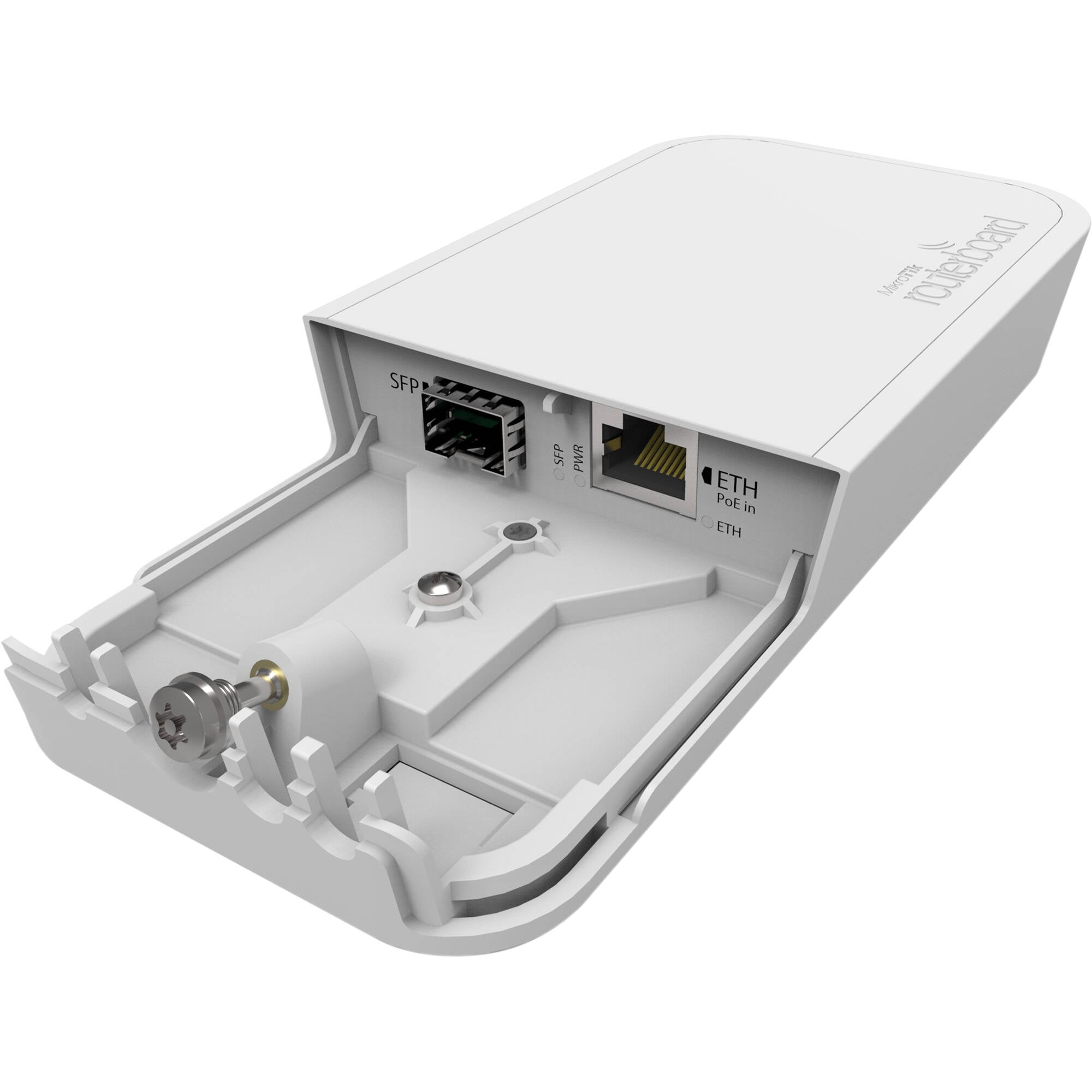 Accesorios de Redes MikroTik RBFTC11 Fiber to Copper Converter - vista frontal
