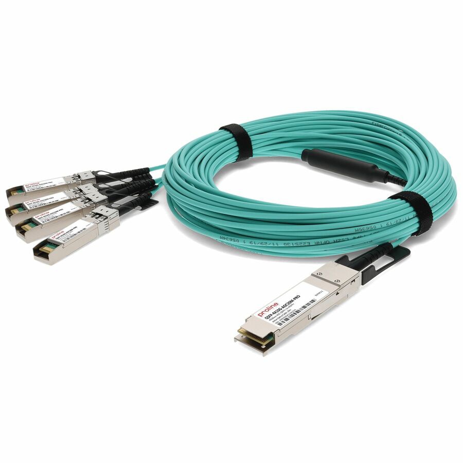 Accesorios de Redes Proline Cisco Compatible TAA Compliant 40GBase-AOC QSFP+ to 4xSFP+ Active Optical Cable (8 - vista 2