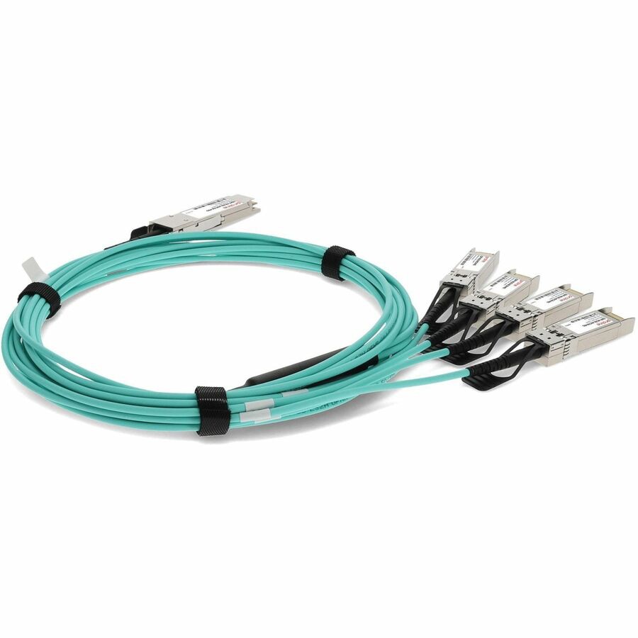 Accesorios de Redes Proline Cisco® QSFP-4X10G-AOC7M Compatible TAA Compliant 40GBase-AOC QSFP+ to 4xSFP+ Activ - vista 5