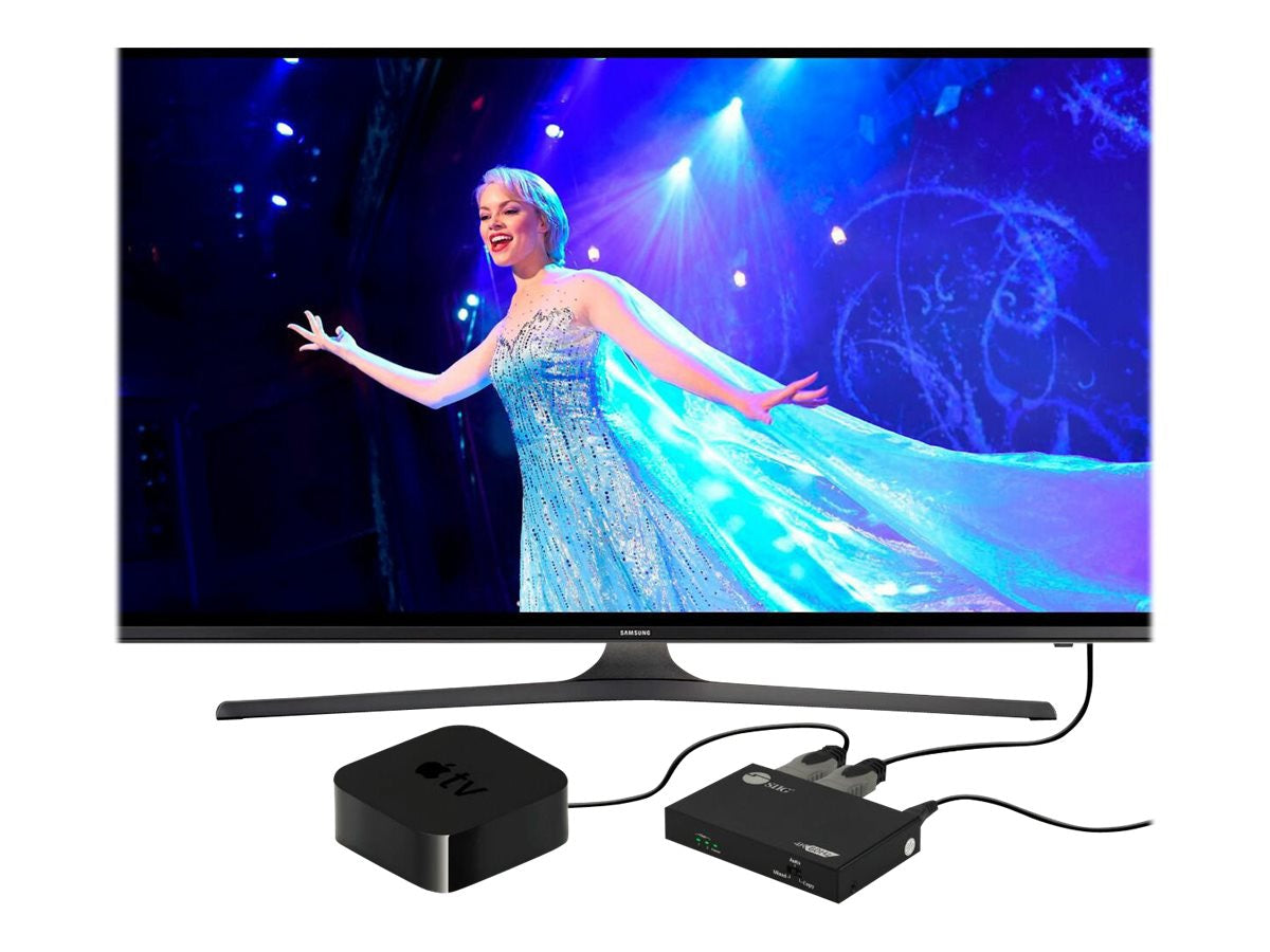 Accesorios de Redes SIIG 2 Port HDMI 4K HDR Splitter - vista 1