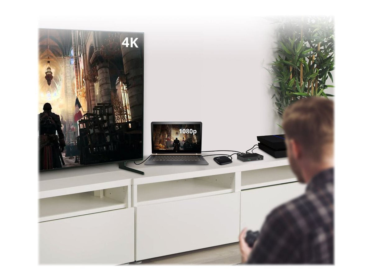 Accesorios de Redes SIIG 2 Port HDMI 4K HDR Splitter - vista 6