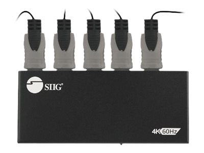 Accesorios de Redes SIIG 4 Port HDMI 2.0 HDR Splitter - vista 6