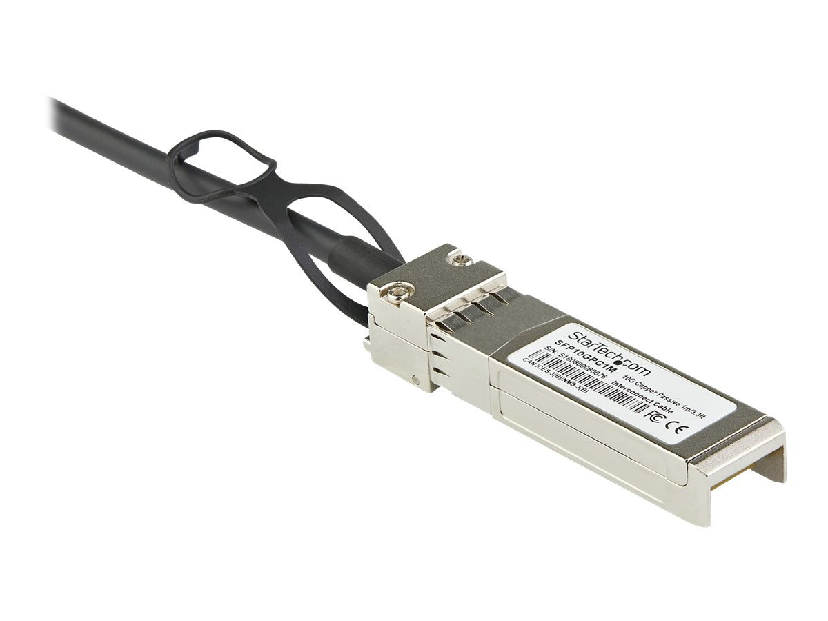 Accesorios de Redes StarTech.com StarTech 2m SFP+ to SFP+ Direct Attach Cable - vista 4