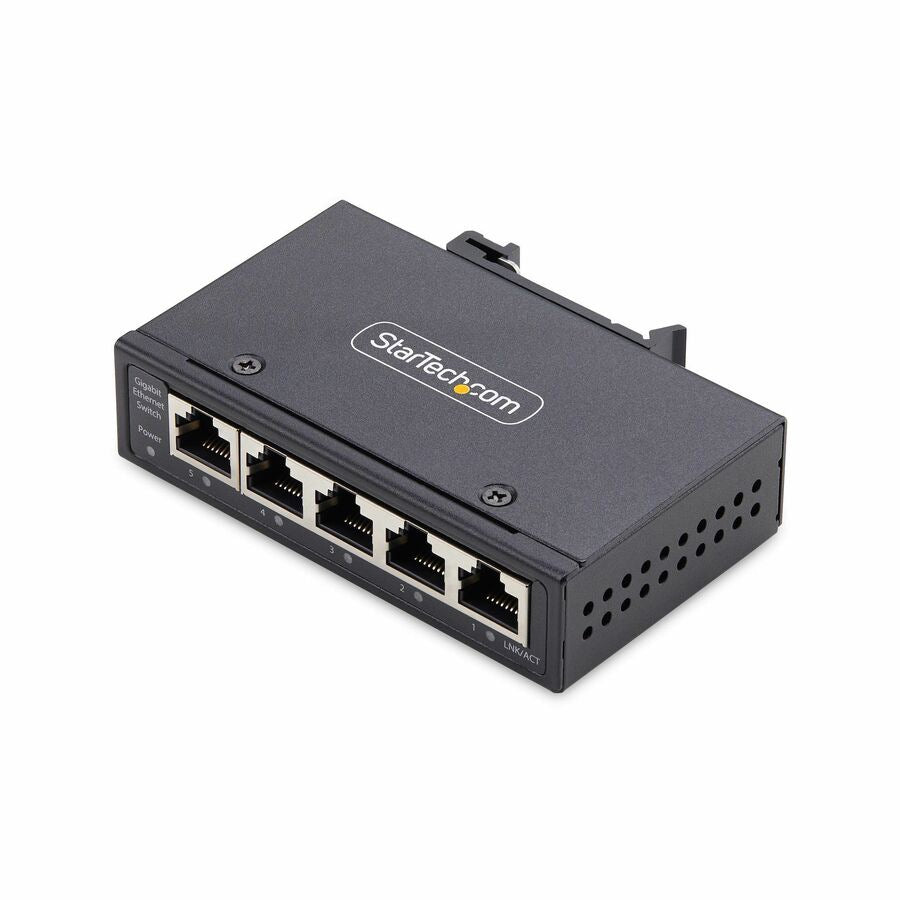 Accesorios de Redes StarTech.com StarTech 5-Port Unmanaged Industrial Network Switch - vista 2
